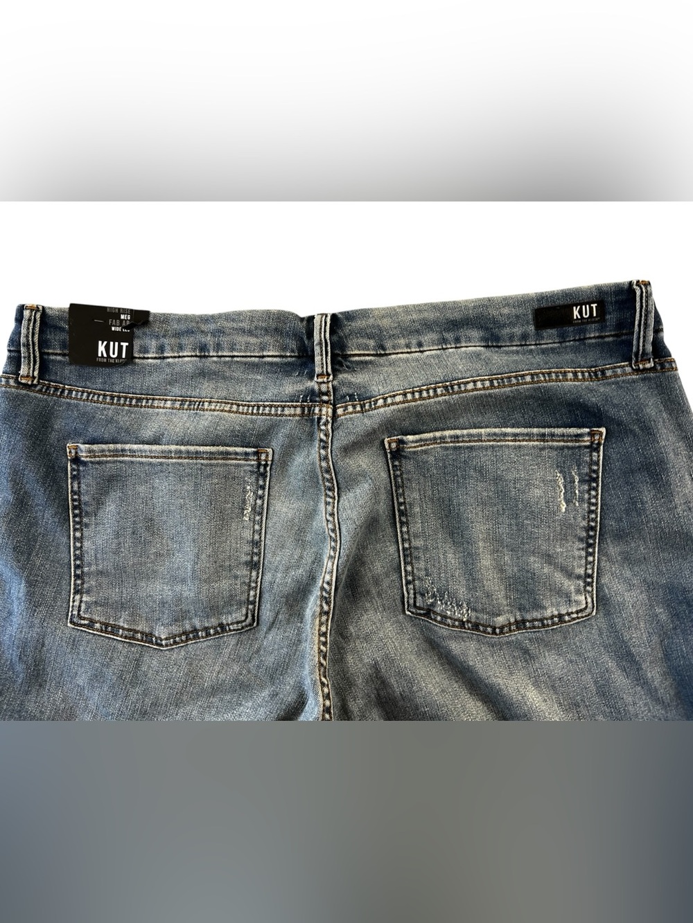 NEW KUT from the Kloth Meg High Rise Wide Leg, Plus 20W - Picture 9 of 16